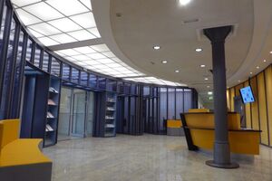 Empfang Stadtwerke WB - Innenarchitektur Bürogebäude