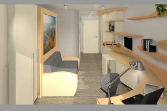 Innenarchitektur: Appartments für Studenten