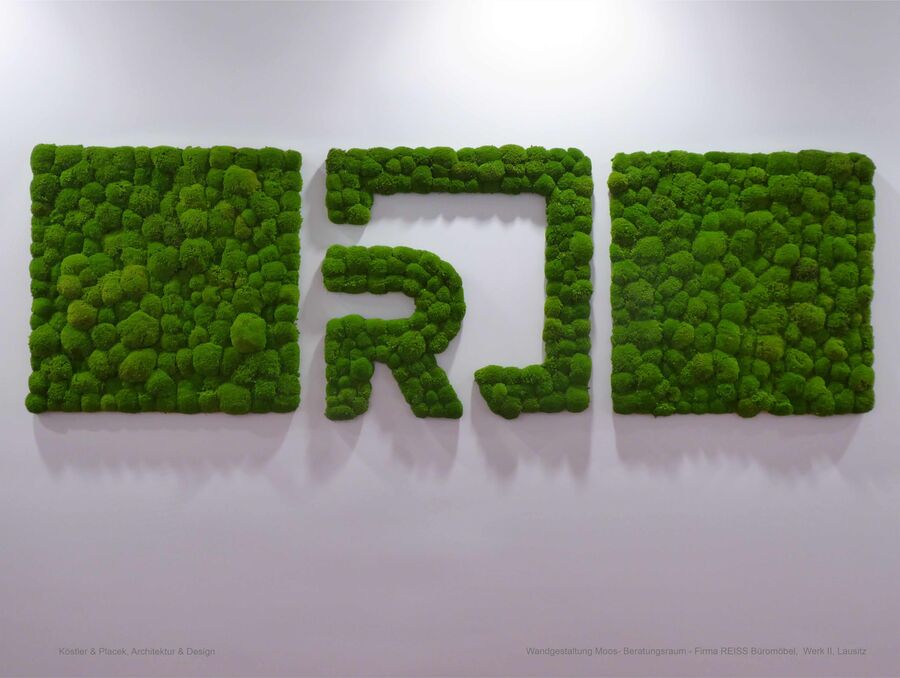 Innenarchitektur Firma Reiss - Wandgestaltung