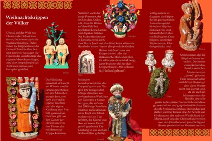 Grafikdesign Leipzig - Layout Weihnachtskrippe - Grafikdesignerin Köstler in Leipzig Sachsen und Quedlinburg Sachsen-Anhalt