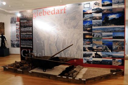 Design Ausstellung Braunkohle - Dipl.-Designerin K. Köstler in Leipzig Sachsen und Quedlinburg Sachsen-Anhalt