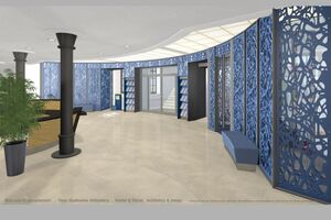 Innenarchitektur Bürogebäude - Stadtwerke