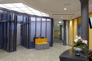 Empfang Stadtwerke WB - Innenarchitektur Bürogebäude