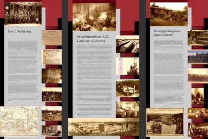 Grafikdesign Leipzig - Ausstellung 1. Weltkrieg - Grafikdesignerin Köstler in Leipzig Sachsen und Quedlinburg Sachsen-Anhalt